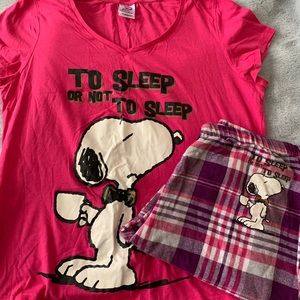 Snoopy Pyjamas “To Sleep or Not To Sleep”